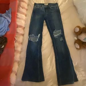 Free People flare jeans size 28